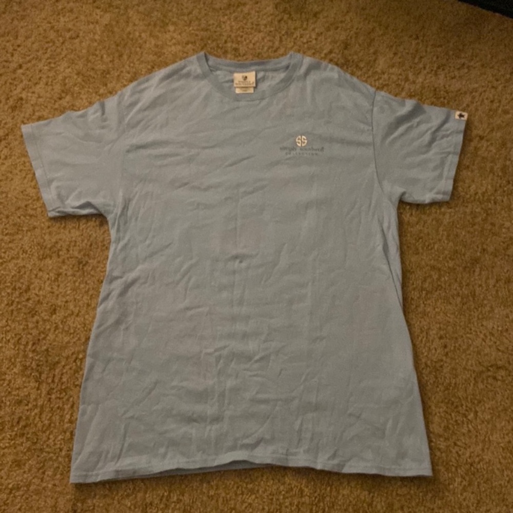 Light blue simply southern T-shirt large